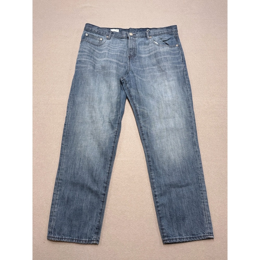 GAP 1969 Jeans Women's 31R/16 Blue Medium Wash Sexy Boyfriend Straight Leg Denim